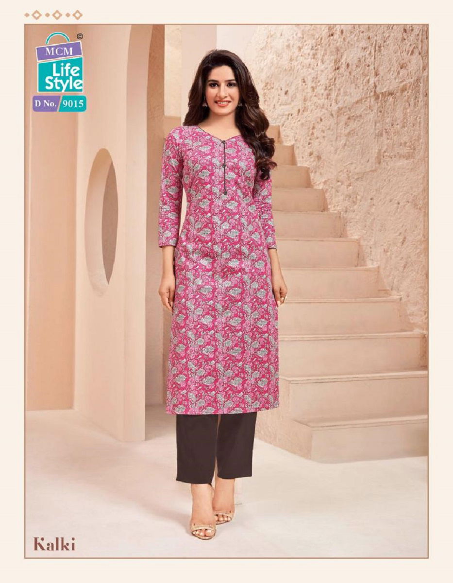 Mcm Kalki Vol 3 Printed Kurtis Catalog